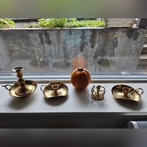 Brass Candle Holders